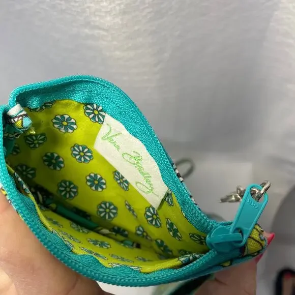 Vera Bradley Peacock pattern Crossbody Bag & Wallet 2-piece - Picture 7 of 7